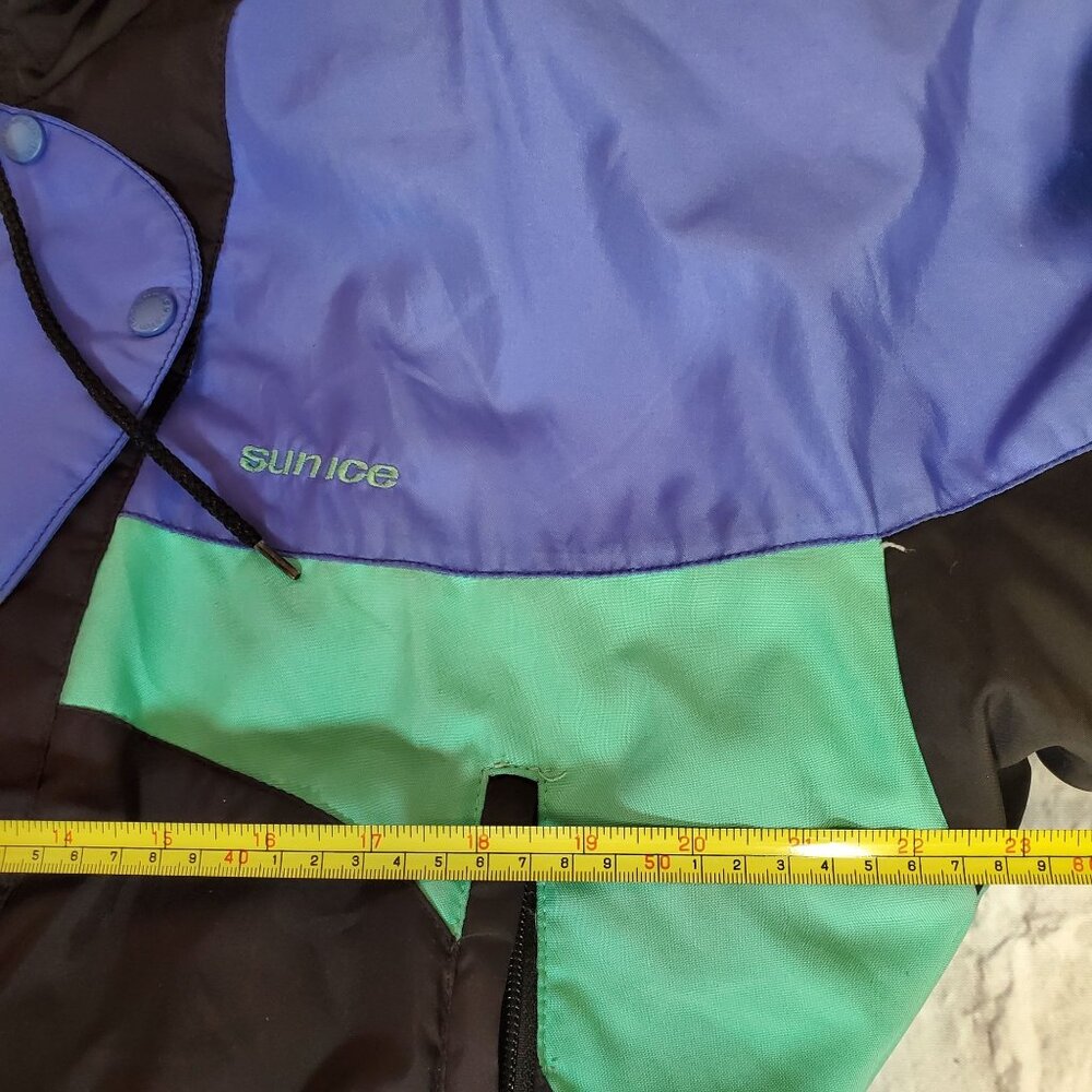 Vintage Sun Ice Ski Suit Sz XXS Winter 1990s Made In Canada Ski Free Validation - Picture 6 of 13